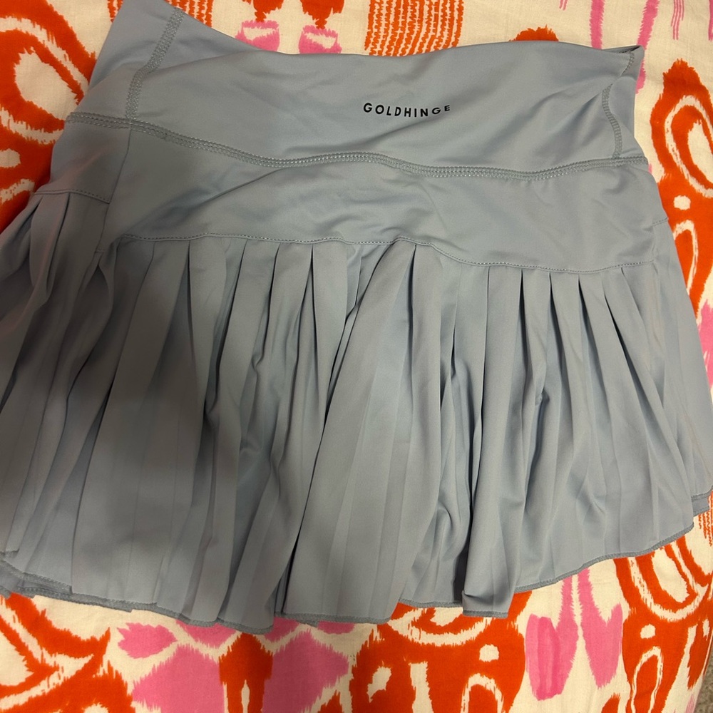 Gold hinge skirt